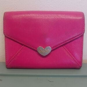 Paul Smith Pink Leather Women's Card Holder